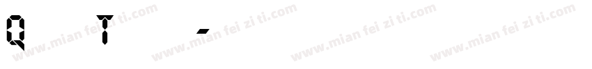 Quartz Typeface字体转换